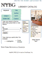 Mobile Screenshot of opac.nybg.org